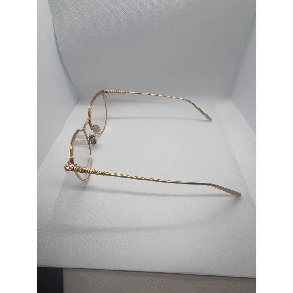 Boucheron‎ B0066O Gold Eyeglasses Frames Cat Eye Designer Frames